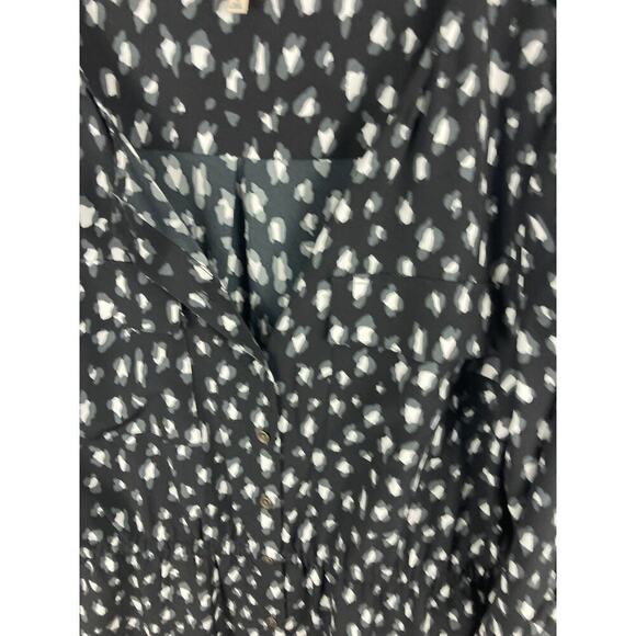 41 Hawthorn Patterned Long Sleeve Dress Size Large - Picture 3 of 6